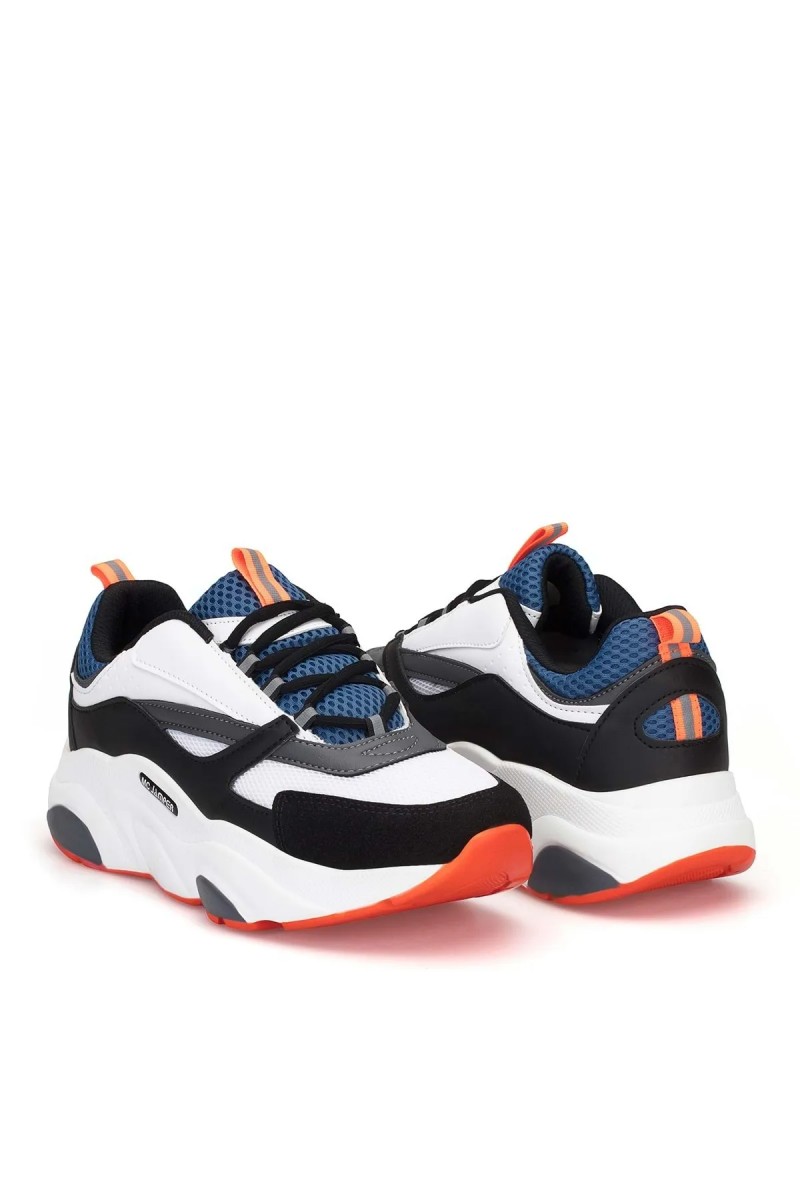 Erkek Sneaker - Beyaz Mavi - DS.MJ1838