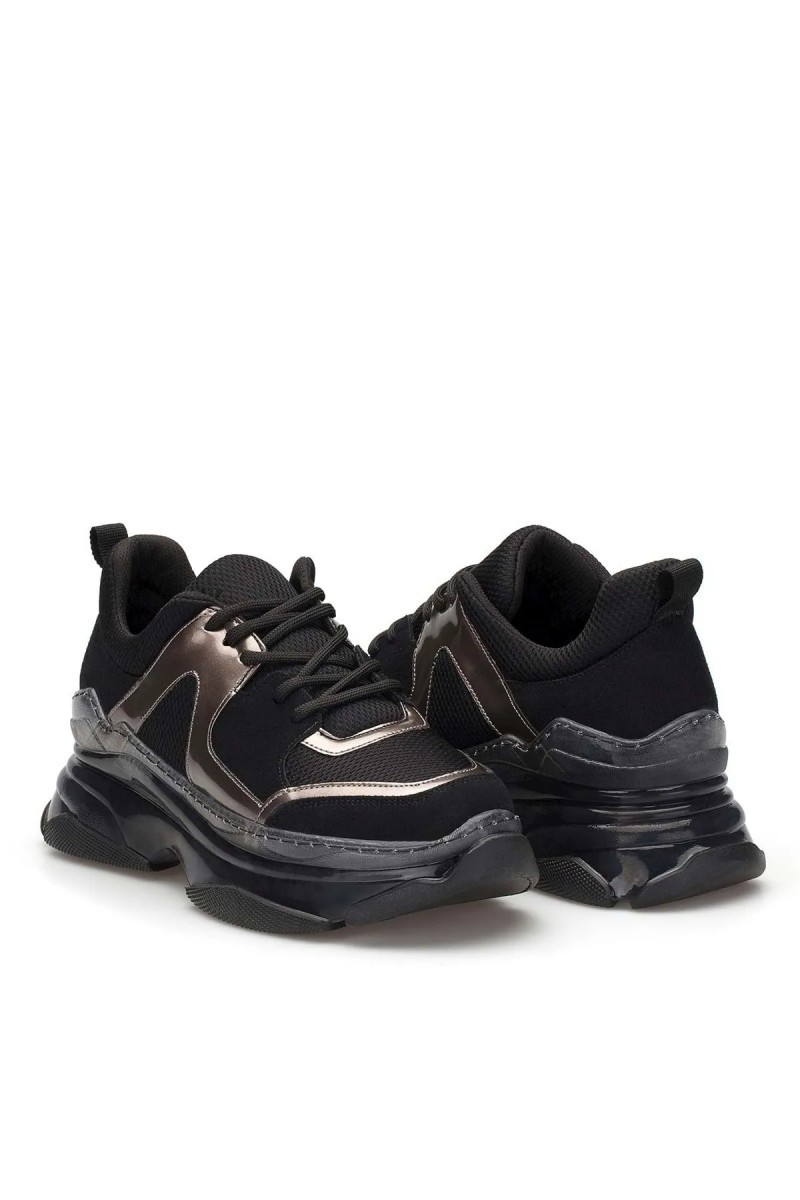 Kadın Sneaker - Siyah - DSR.E1