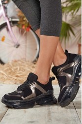 Kadın Sneaker - Siyah - DSR.E1