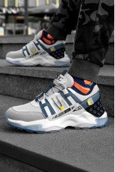 Erkek Sneaker - Beyaz Mavi - Albers