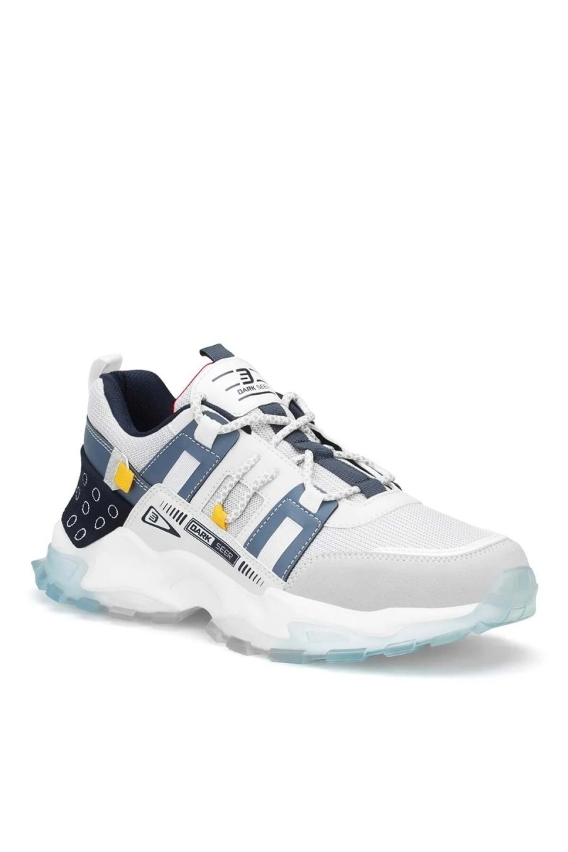 Erkek Sneaker - Beyaz Mavi - Albers