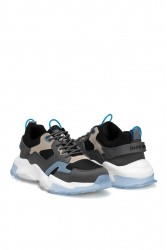 Erkek Sneaker - Siyah Mavi - Gestor