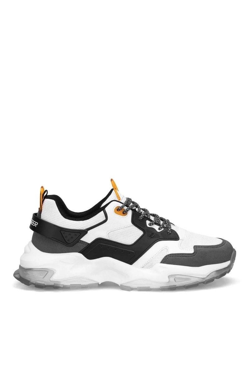 Erkek Sneaker- Beyaz Füme - Gestor