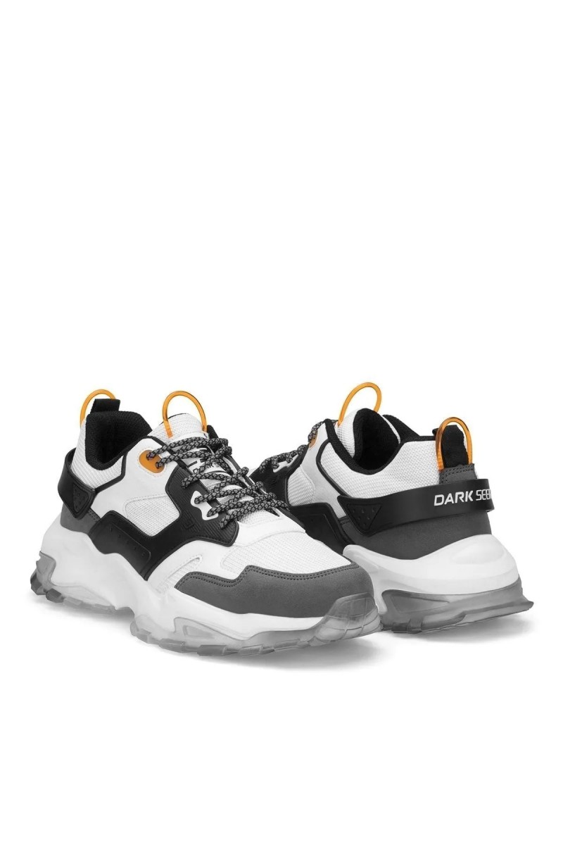 Erkek Sneaker- Beyaz Füme - Gestor