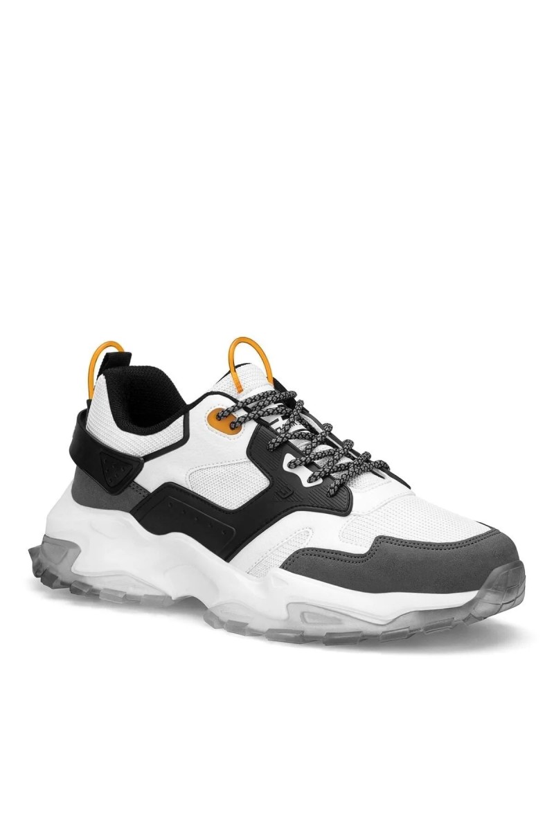 Erkek Sneaker- Beyaz Füme - Gestor
