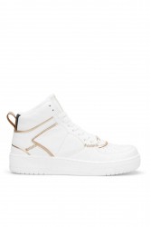 Kadın Bilekli Sneaker - Beyaz - DS Maya