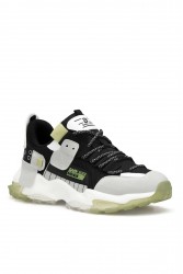 Erkek Sneaker - Siyah Yeşil - Nordes
