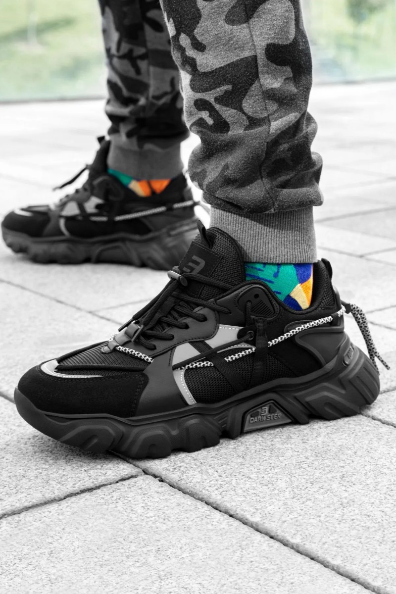 Mens Sneakers - Black - Ragnar