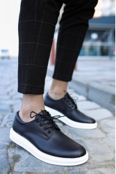 Erkek Sneaker - Siyah Beyaz - 001