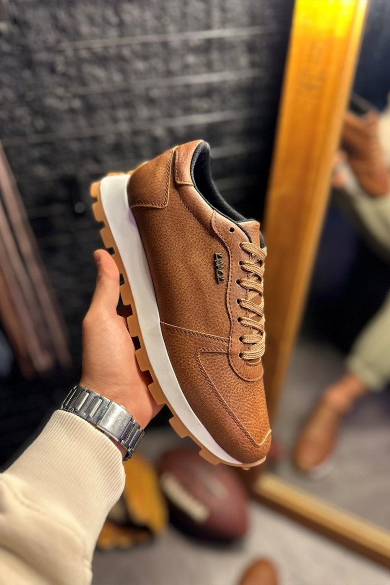 Erkek Sneaker - Taba - 002