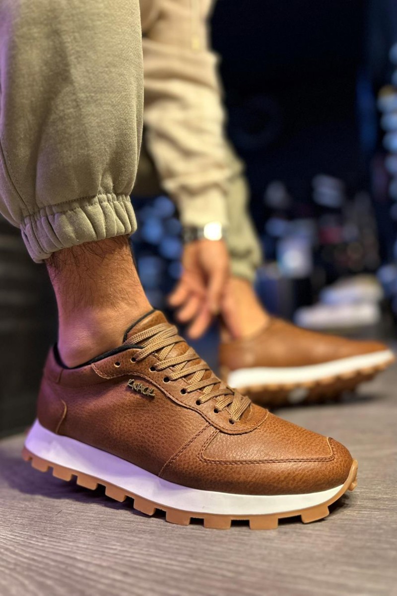 Erkek Sneaker - Taba - 002
