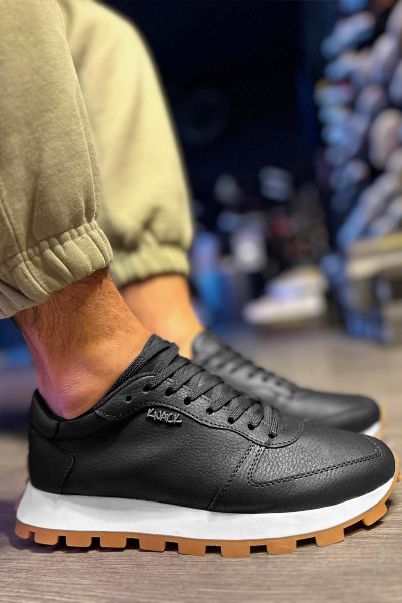 Erkek Sneaker - Siyah Beyaz - 002