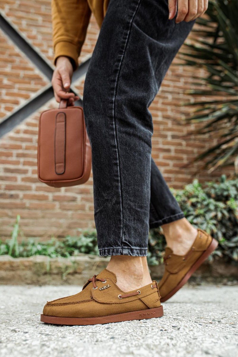 Erkek Sneaker - Taba - 008