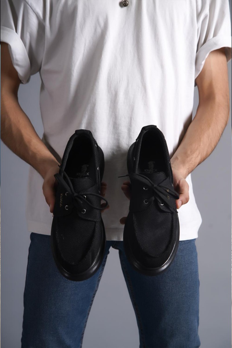 Erkek Sneaker - Siyah - 009