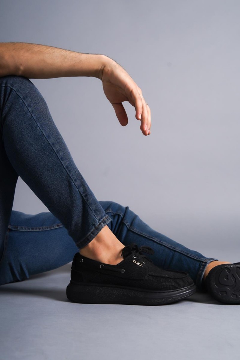 Erkek Sneaker - Siyah - 009