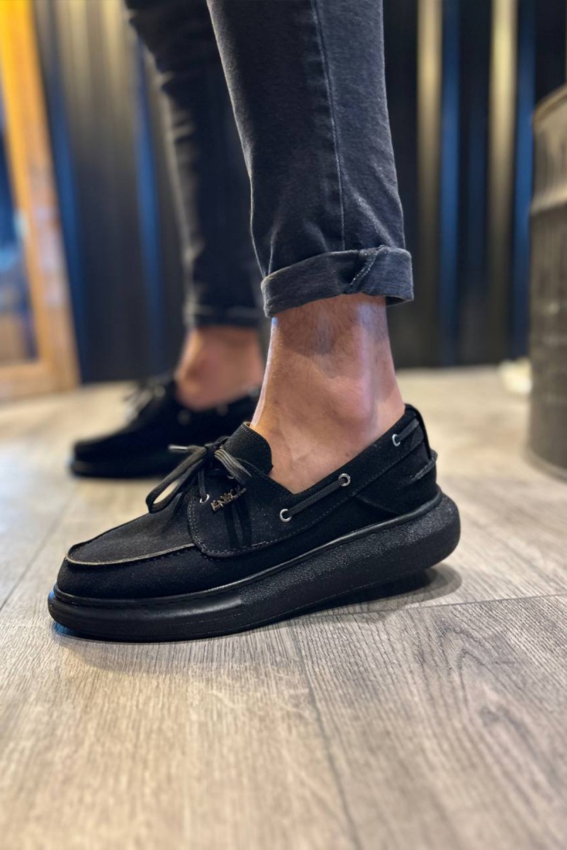 Erkek Sneaker - Siyah Süet - 009