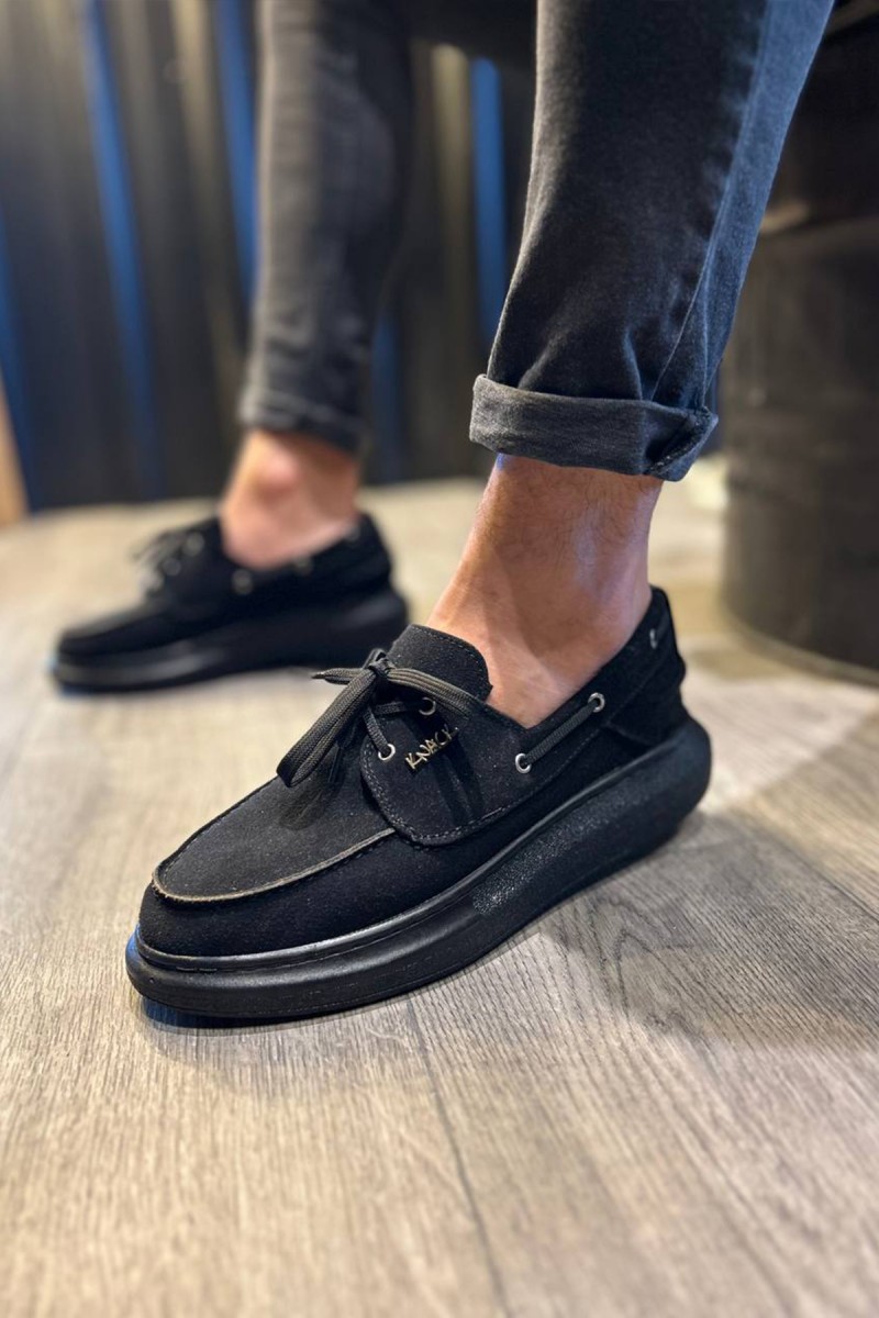 Erkek Sneaker - Siyah Süet - 009