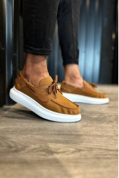 Erkek Sneaker - Taba Süet - 009