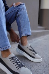 Erkek Sneaker - Gri - 010