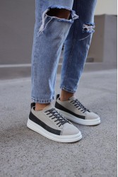 Erkek Sneaker - Gri - 010