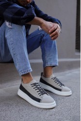 Erkek Sneaker - Gri - 010