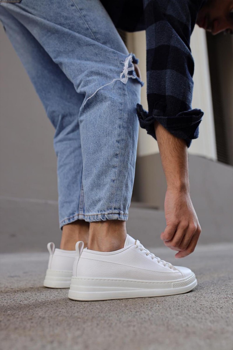 Mens Sneakers - White - 010