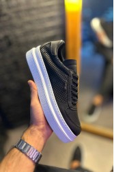 Erkek Günlük Ayakkabı - Siyah Beyaz - 013