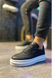 Erkek Günlük Ayakkabı - Siyah Beyaz - 013