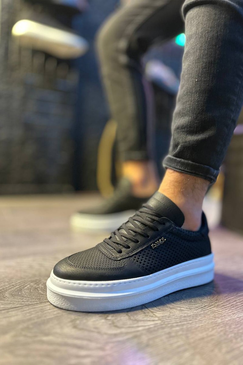 Erkek Günlük Ayakkabı - Siyah Beyaz - 013