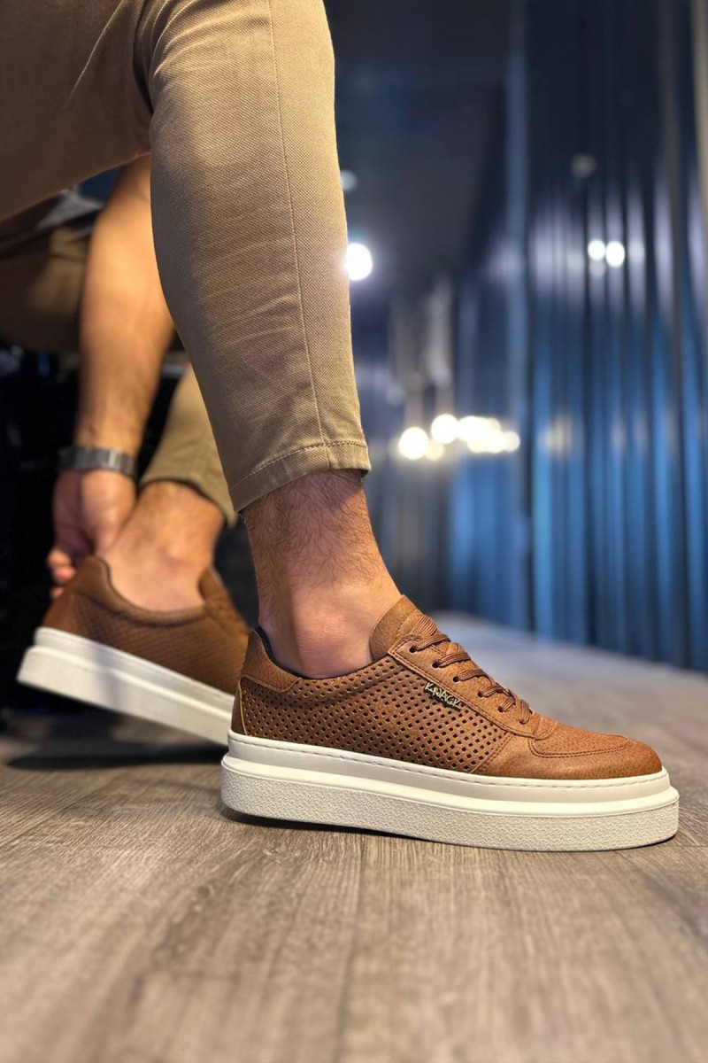 Erkek Günlük Ayakkabı - Taba - 013