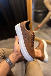 Erkek Günlük Ayakkabı - Taba - 013