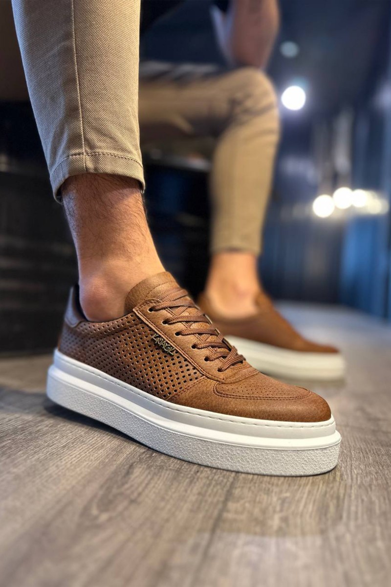 Erkek Günlük Ayakkabı - Taba - 013