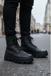 Mens Boots - Black - 023