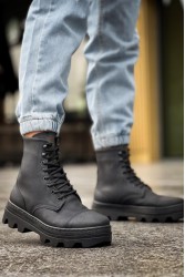 Mens Boots - Black - 023