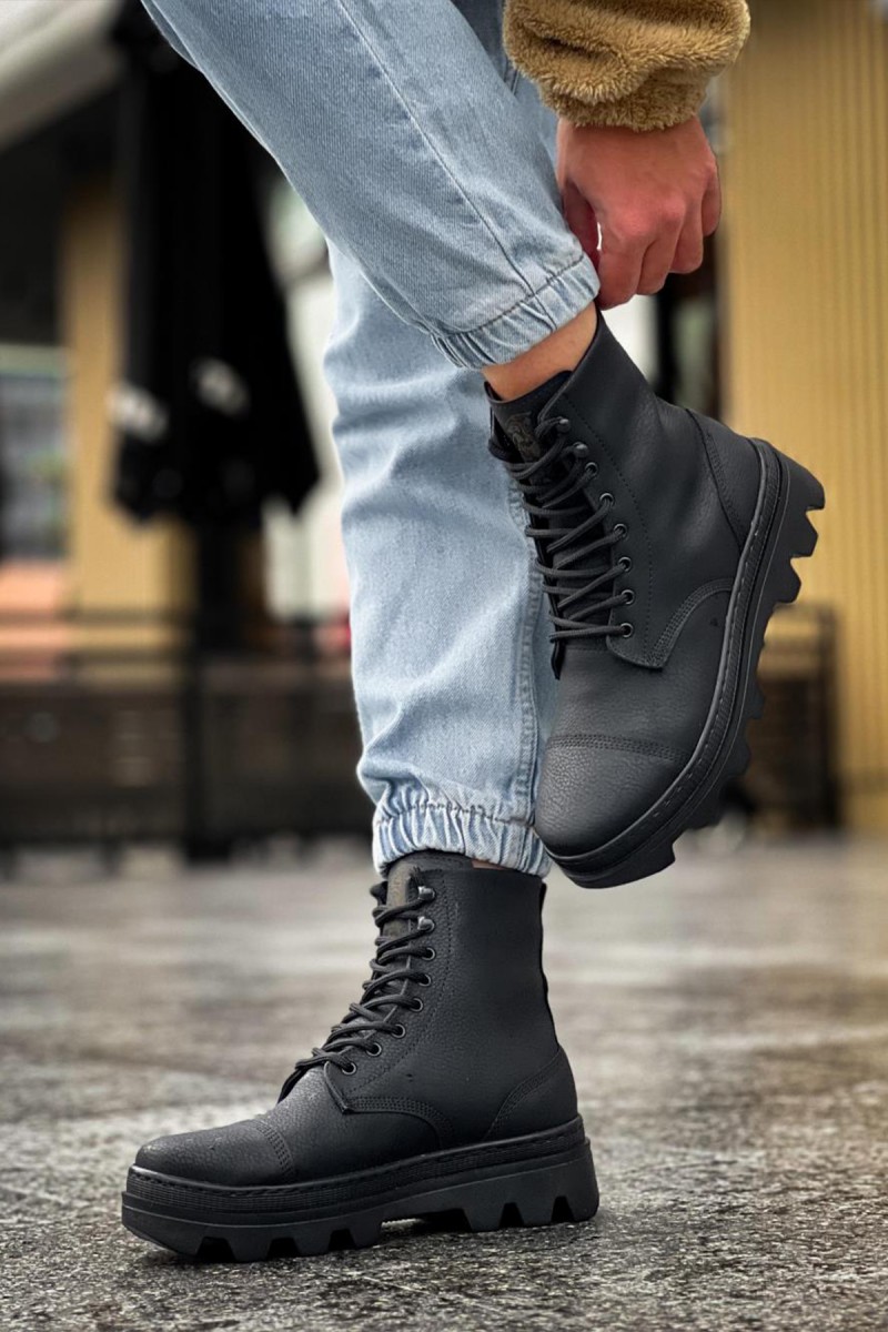 Mens Boots - Black - 023