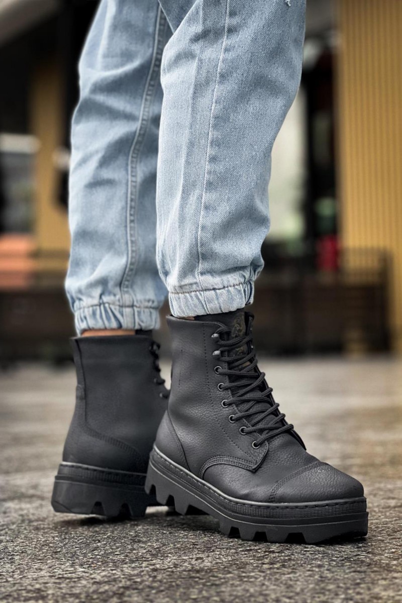 Mens Boots - Black - 023