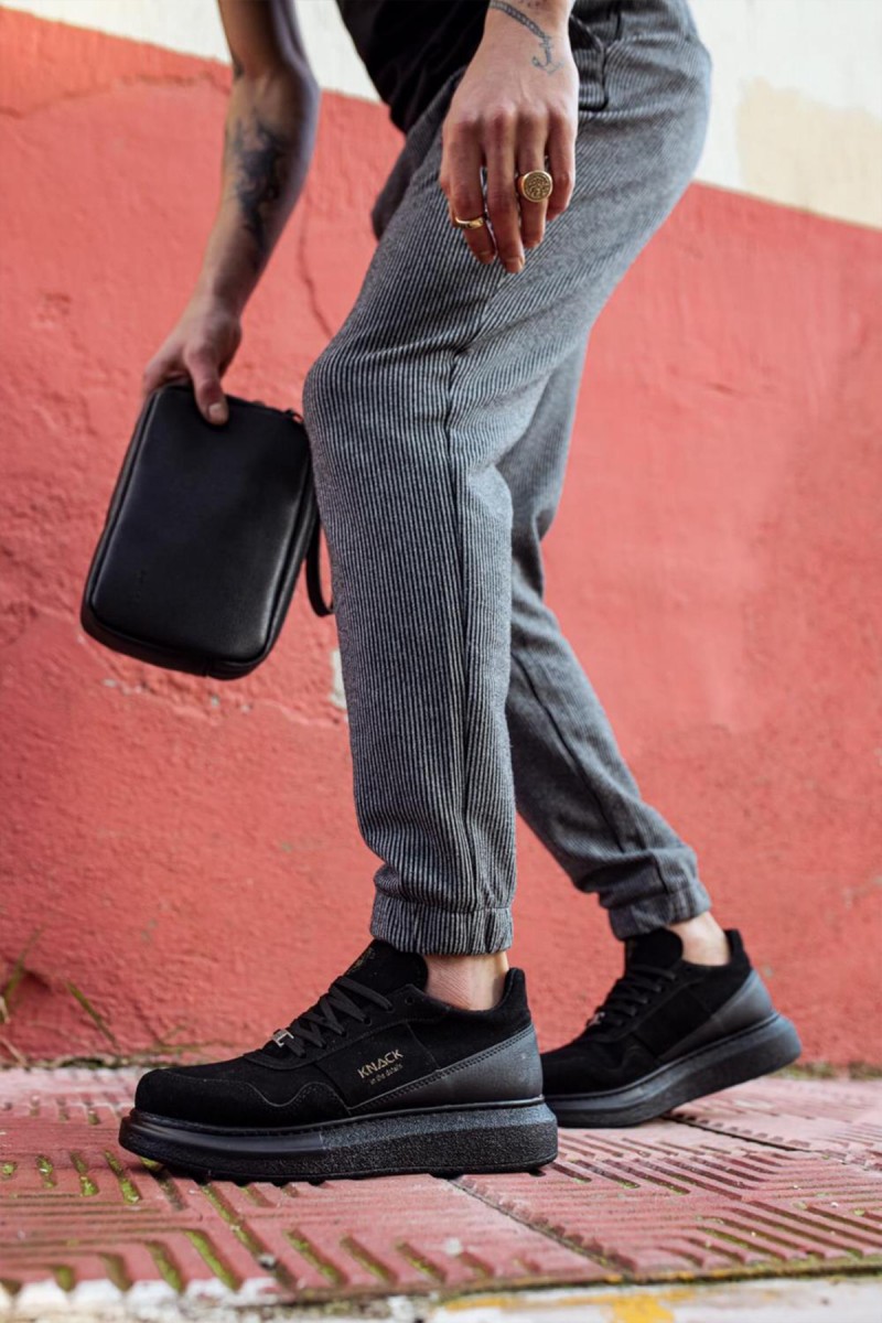 Erkek Sneaker - Siyah Süet - 040