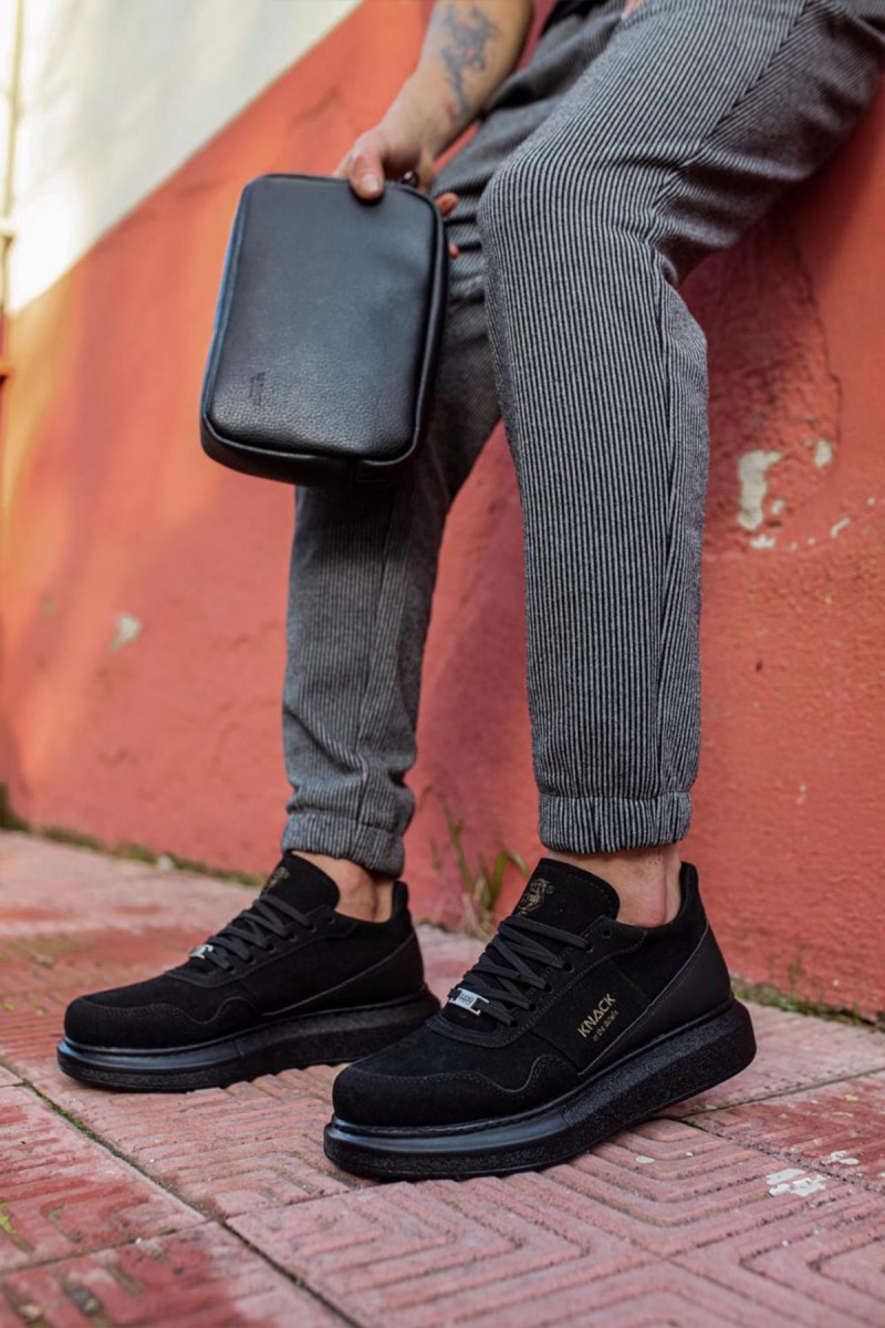 Erkek Sneaker - Siyah Süet - 040