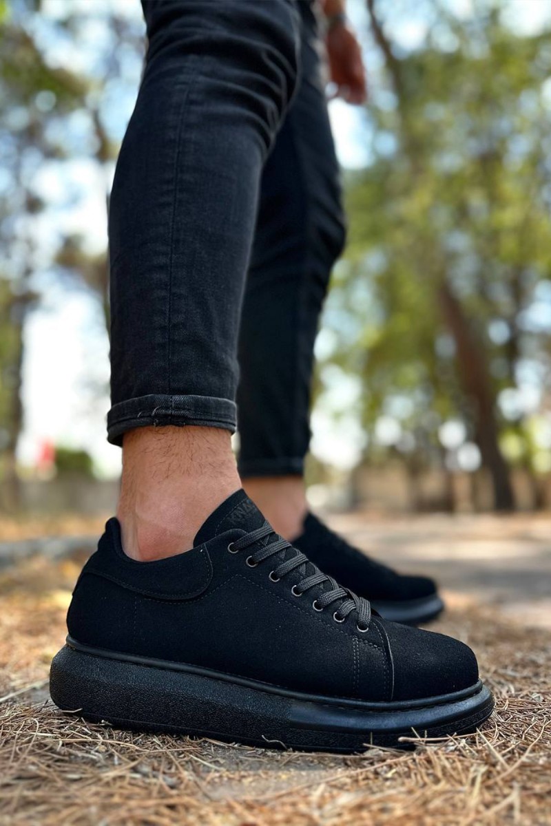 Erkek Sneaker - Siyah Süet - 044