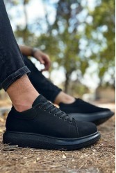 Erkek Sneaker - Siyah Süet - 044