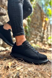 Erkek Sneaker - Siyah Süet - 044