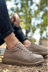 Erkek Sneaker - Camel Süet - 044