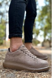 Erkek Sneaker - Camel Süet - 044