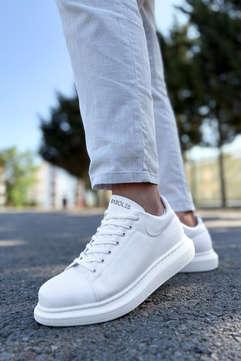 Erkek Sneaker - Beyaz - 044