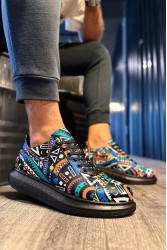 Erkek Sneaker - Siyah - 046