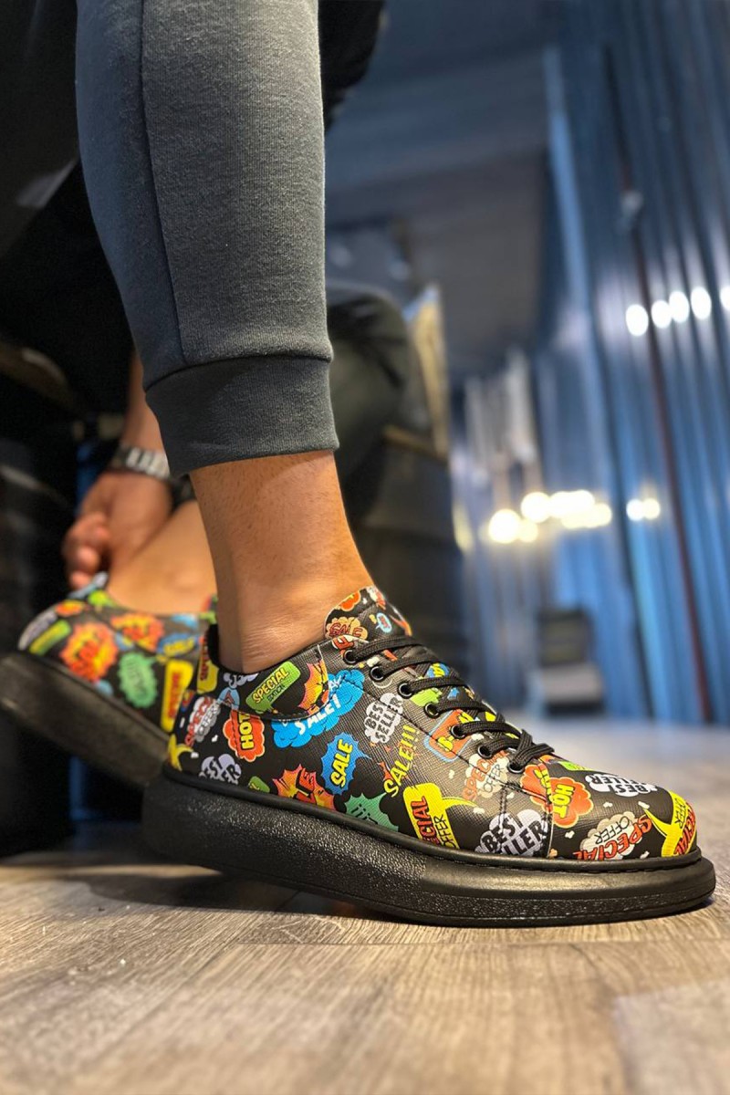 Erkek Sneaker - Siyah - 046 - 2