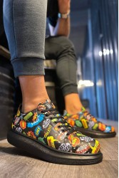 Erkek Sneaker - Siyah - 046 - 2