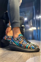 Erkek Sneaker - Siyah - 046