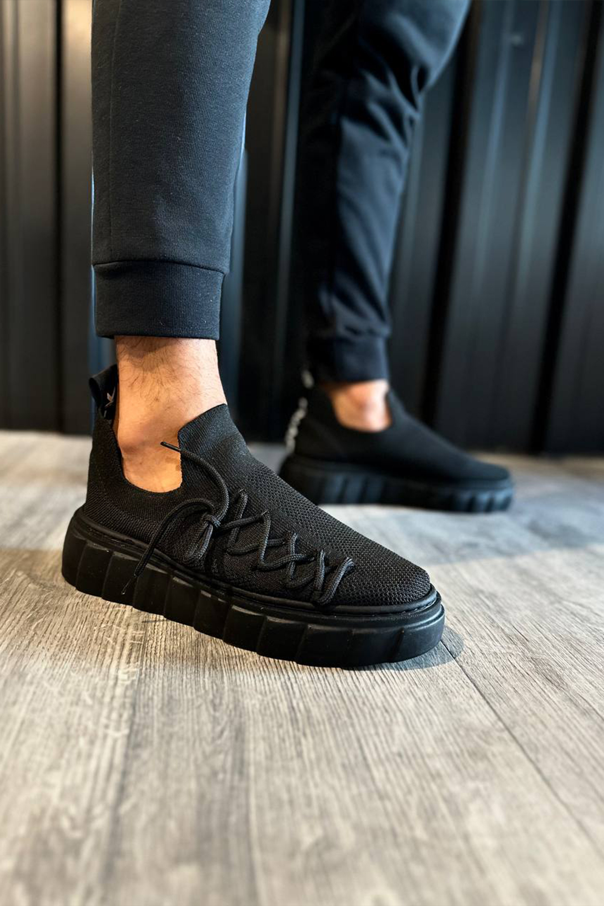 Erkek Sneaker - Siyah - 1025