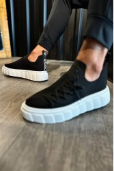 Erkek Sneaker - Siyah Beyaz - 1025